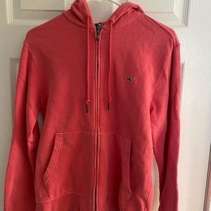 Vineyard Vines Zip-up Hoodie Coral
